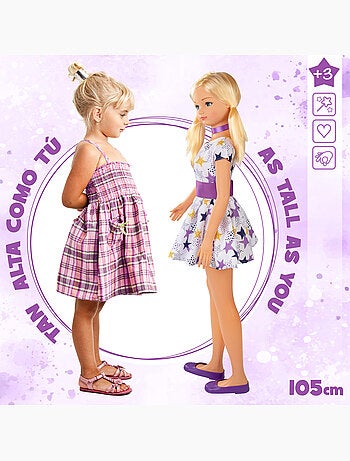 Muñeca grande vestido 105 cm maría casual