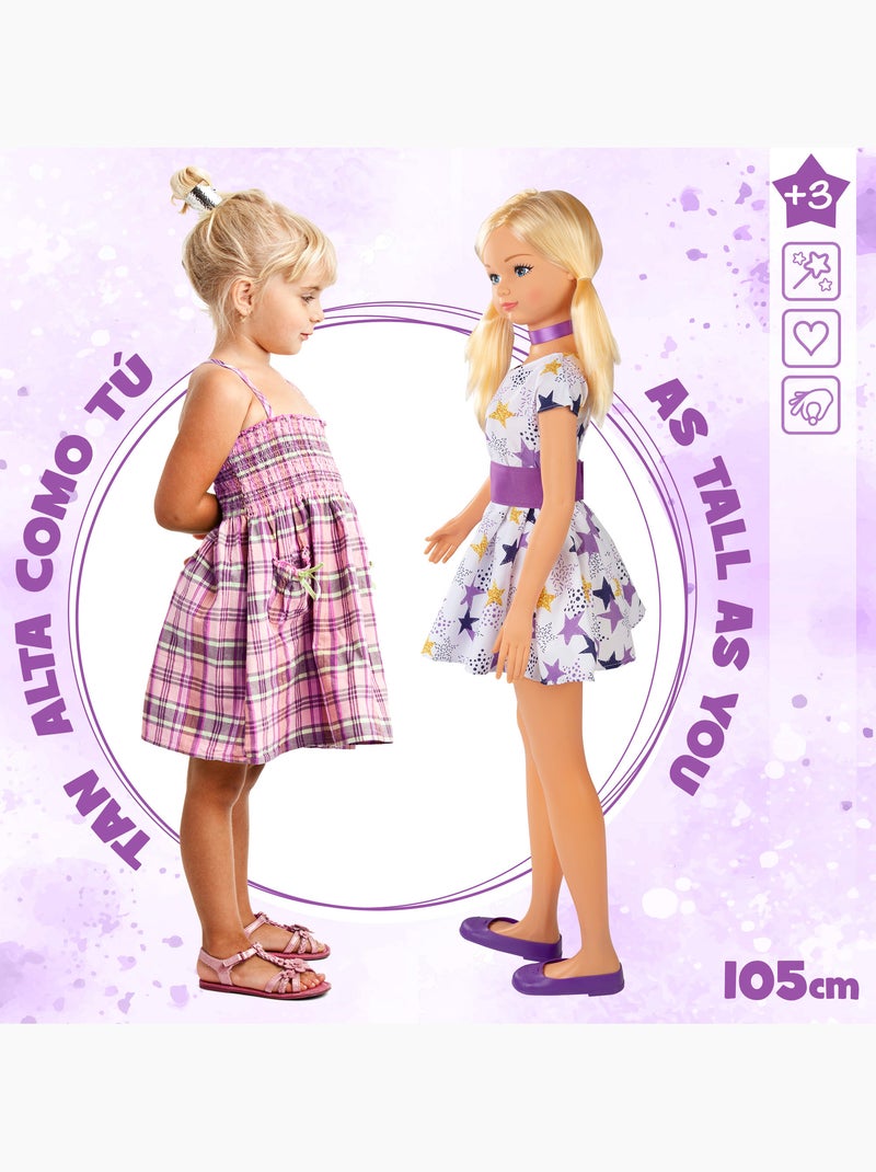 Muñeca grande vestido 105 cm maría casual N/D - Kiabi