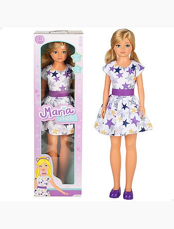 Muñeca grande vestido 85 cm maria casual