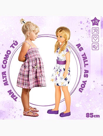 Muñeca grande vestido 85 cm maria casual
