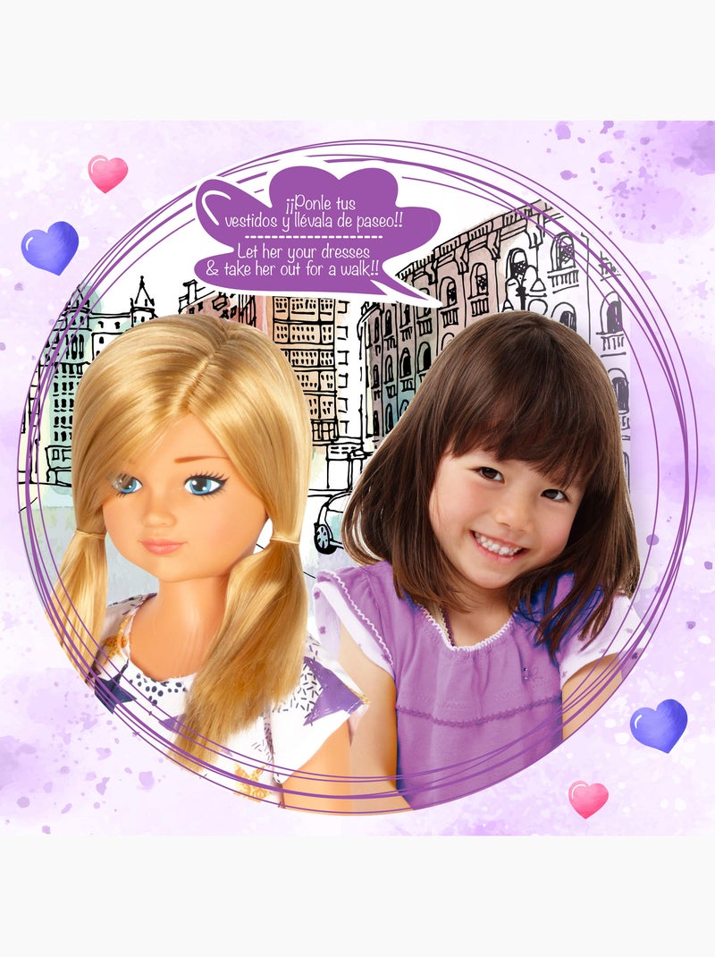 Muñeca grande vestido 85 cm maria casual N/D - Kiabi