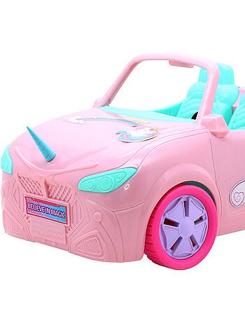 Muñeca princesa unicornio con coche + 3 años dreameez