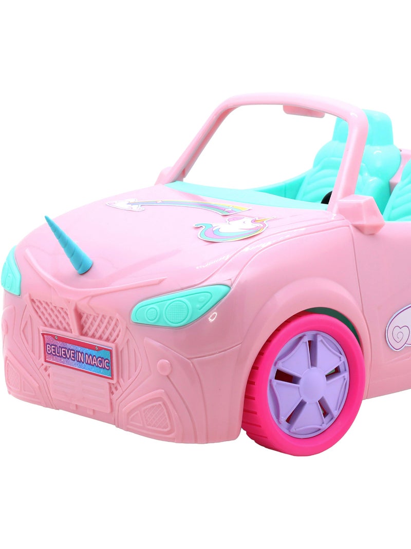 Muñeca princesa unicornio con coche + 3 años dreameez N/D - Kiabi