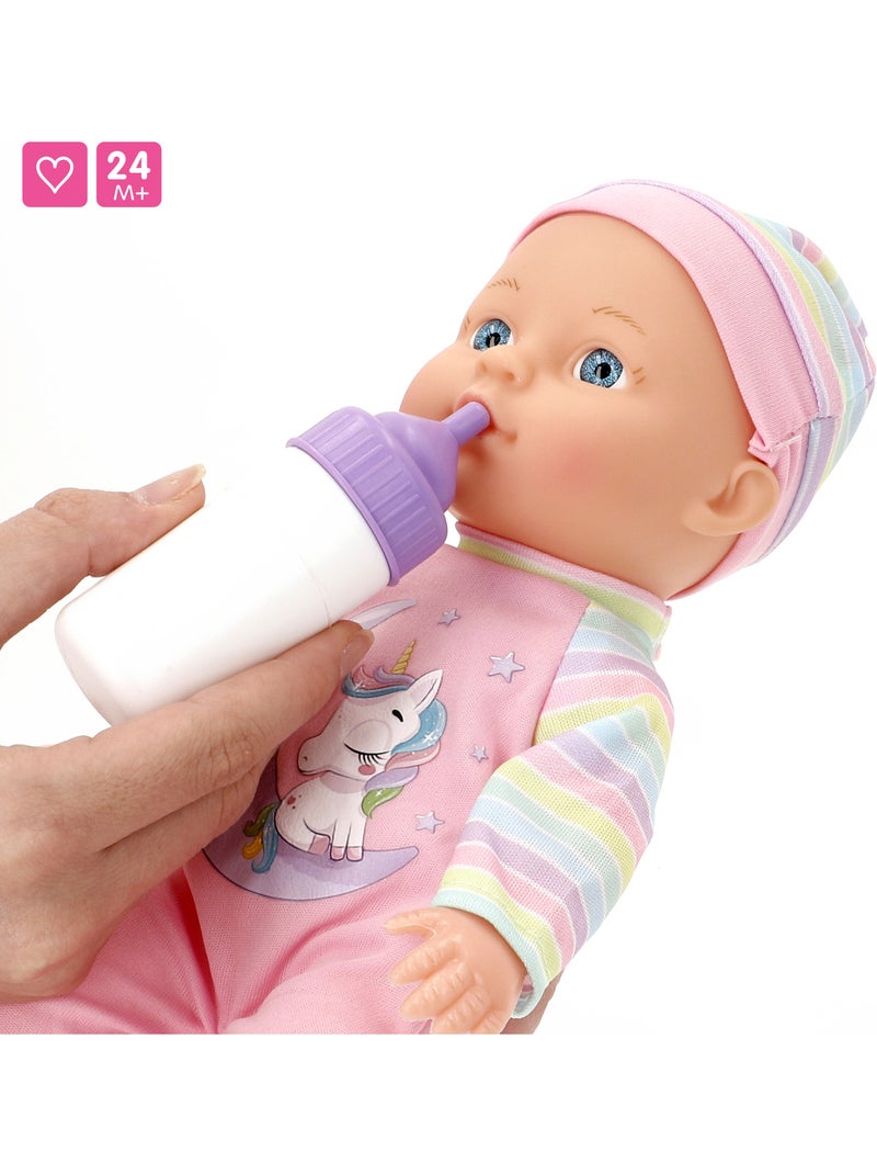 Muñeco bebé 30 cm con sillita y accesorios colorbaby's N/D - Kiabi