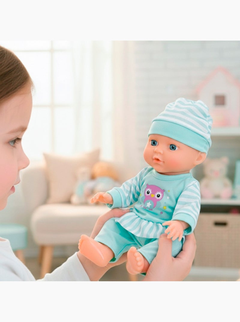 Muñeco bebé 30 cm con trona y accesorios colorbaby's N/D - Kiabi