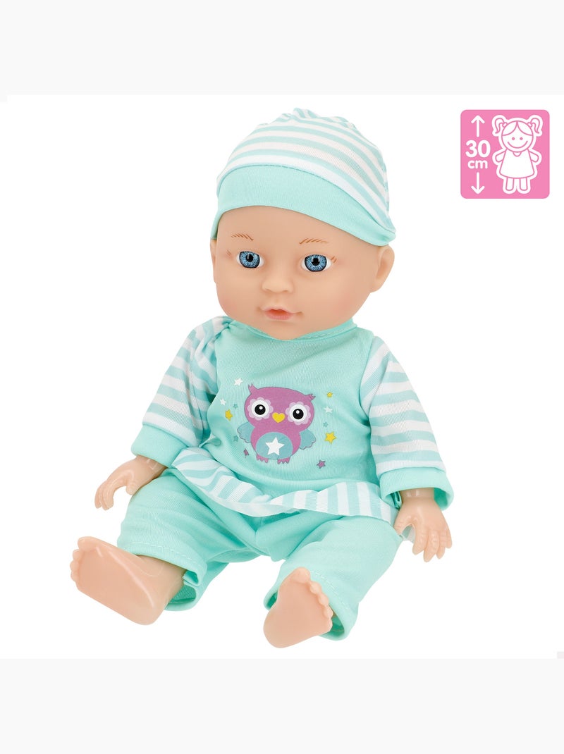 Muñeco bebé 30 cm con trona y accesorios colorbaby's N/D - Kiabi