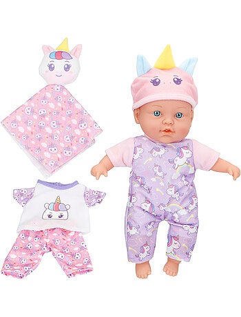 Muñeco bebé blandito 32 cm colorbaby