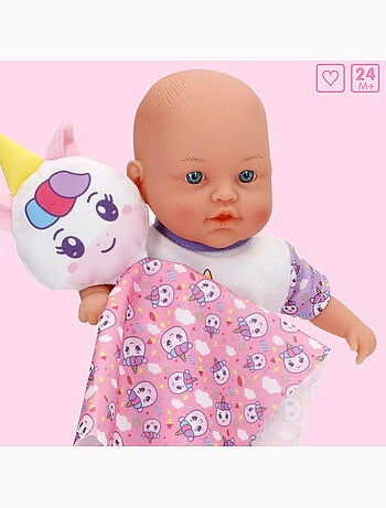 Muñeco bebé blandito 32 cm colorbaby