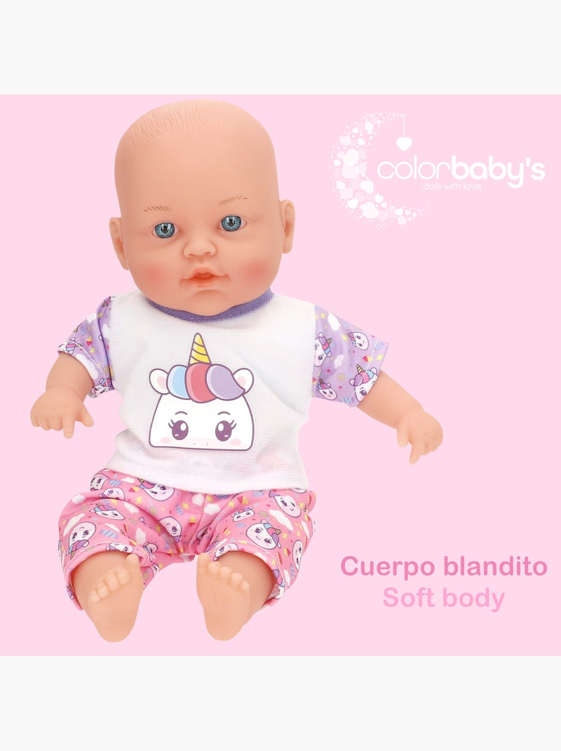 Muñeco bebé blandito 32 cm colorbaby N/D - Kiabi