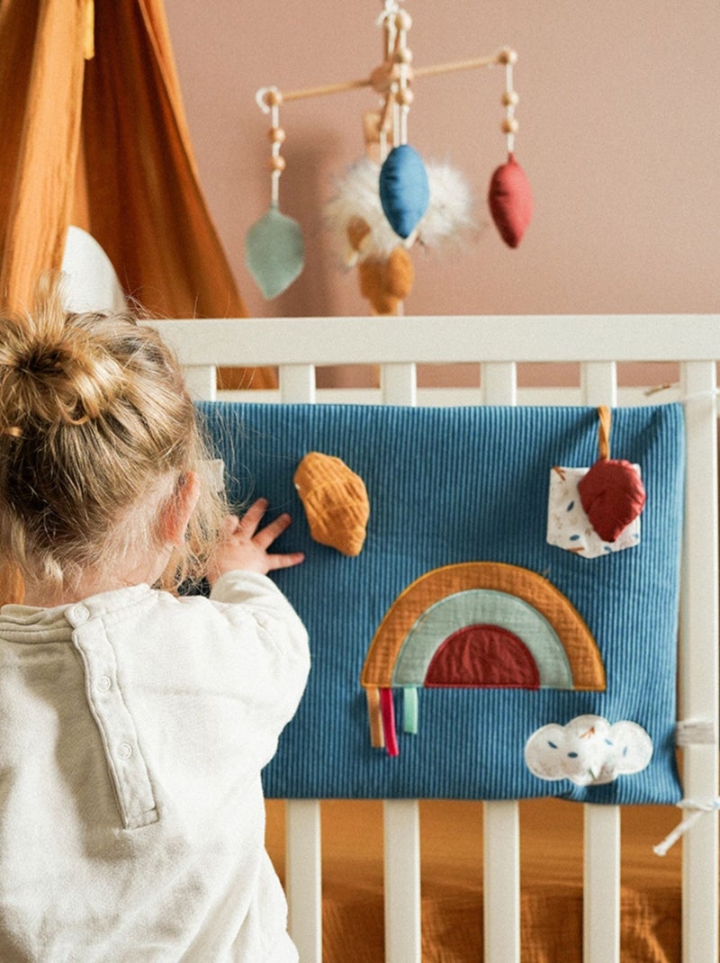 Muro de actividades para bebés Azul - Kiabi