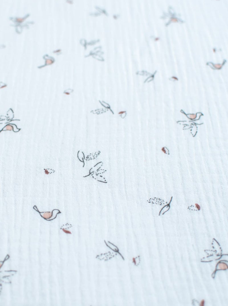 Muselina para bebé de algodón | SEVIRA KIDS Blanco - Kiabi