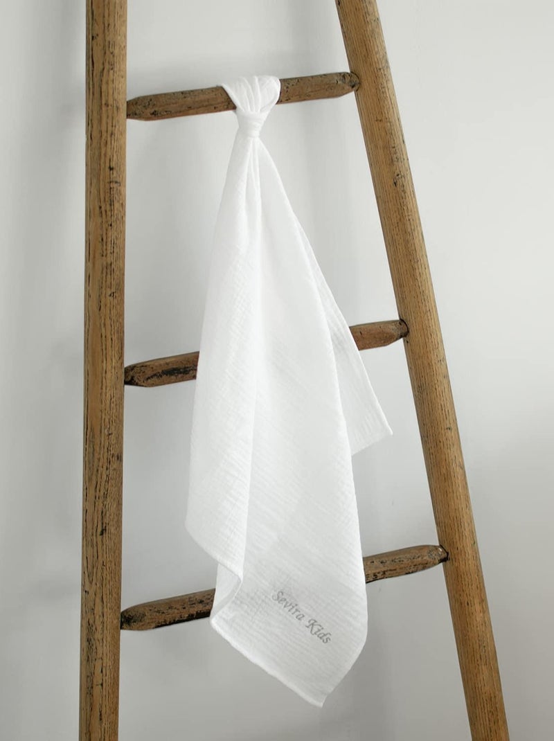 Muselina para bebé de algodón | SEVIRA KIDS Blanco - Kiabi