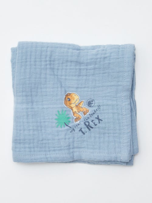 Muselinas 'Jurassic Explorers' - pack de 2 - Kiabi