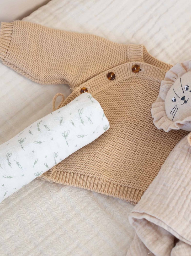 Muselinas para bebé Beige - Kiabi