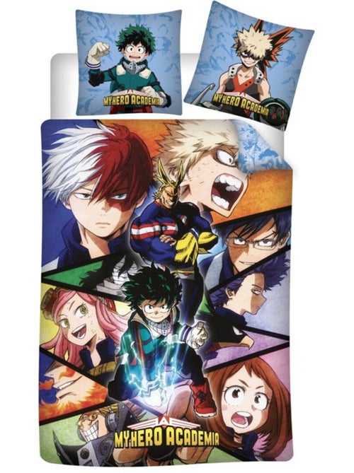 My Hero Academia, juego de sabanas infantil impresa reversible - Kiabi My Hero Academia, juego de sabanas infantil impresa reversible - Kiabi