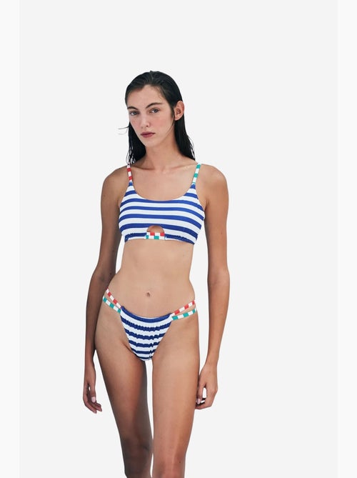 Napa braguita de bikini a rayas super-colección aysu türkoğlu penti - Kiabi Napa braguita de bikini a rayas super-colección aysu türkoğlu penti - Kiabi