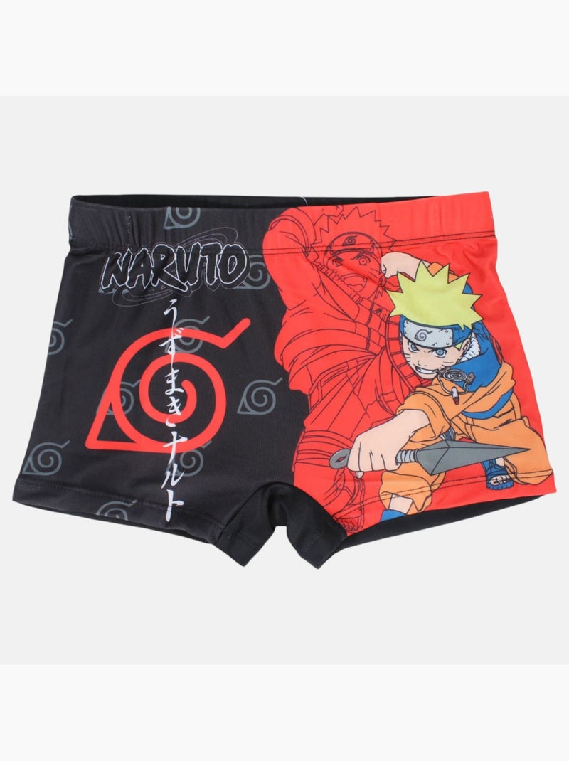 Naruto - Bóxer de baño niño Negro - Kiabi