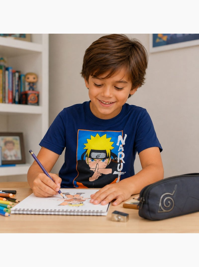 Naruto - Camiseta Azul marino - Kiabi