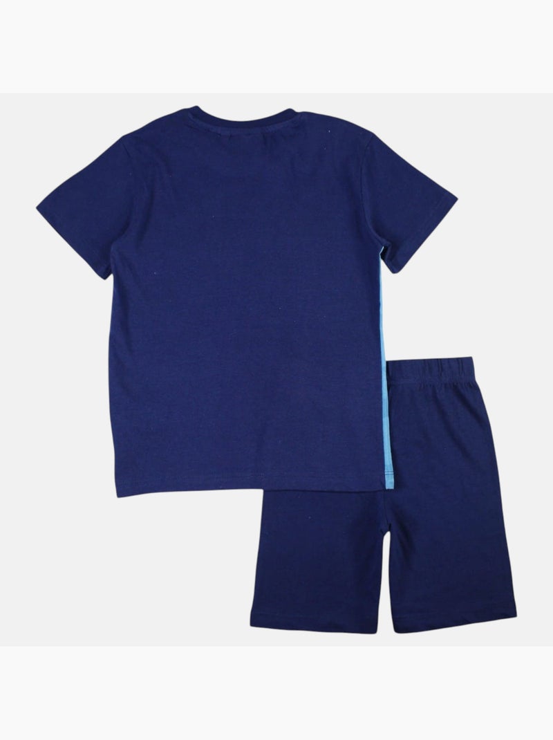 Naruto - Conjunto camiseta y short Azul marino - Kiabi