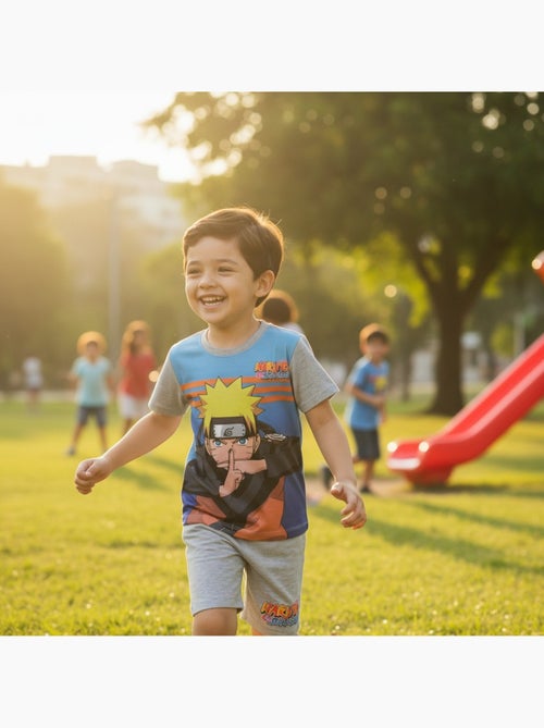 Naruto - Conjunto camiseta y short - Kiabi