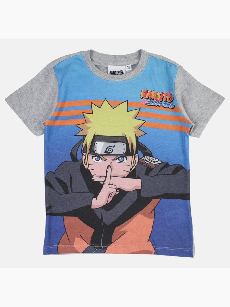 Naruto - Conjunto camiseta y short Gris - Kiabi