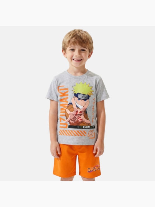 Naruto - Conjunto camiseta y short niño - Kiabi