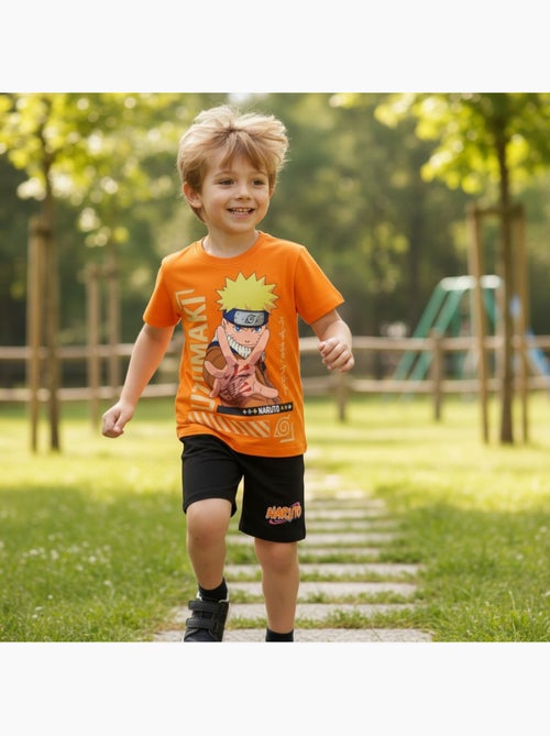 Naruto - Conjunto camiseta y short niño - Kiabi