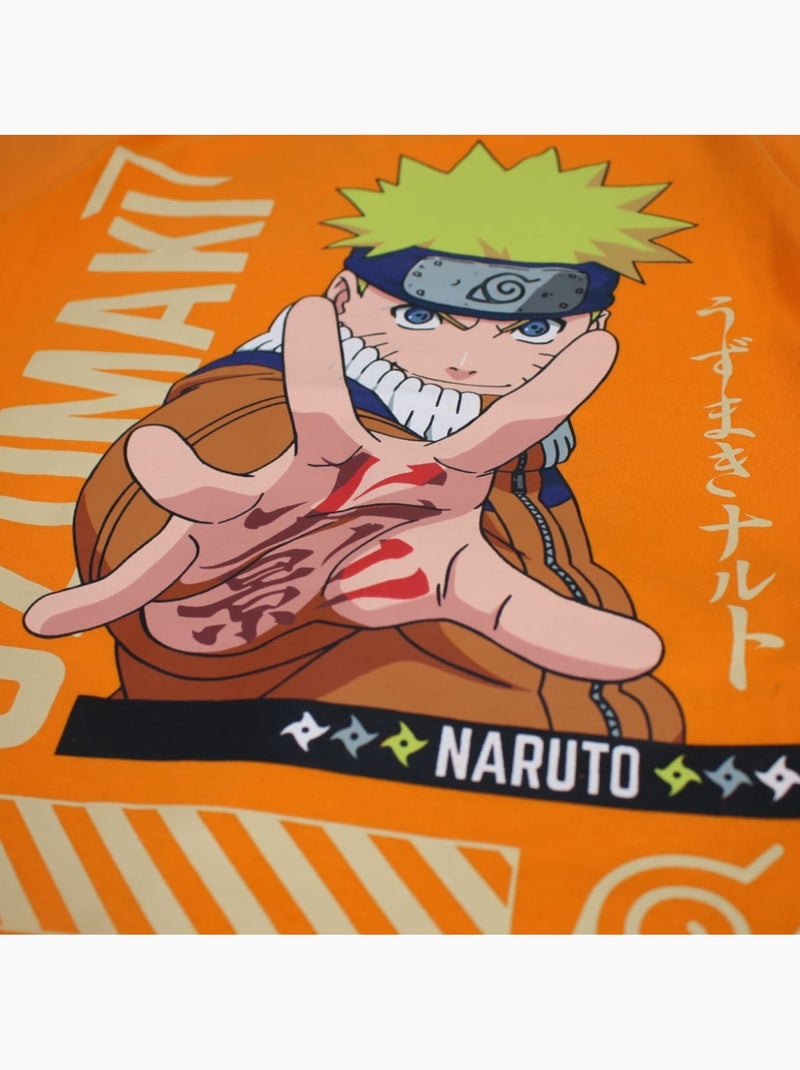Naruto - Conjunto camiseta y short niño Naranja - Kiabi