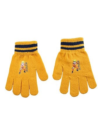 Naruto - Gorro, guantes y braga de cuello niño