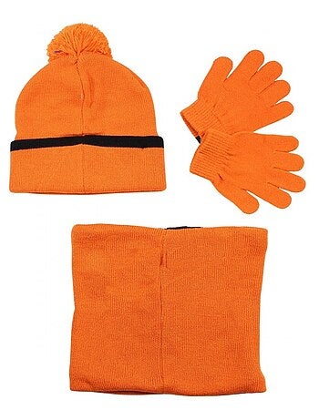 Naruto - Gorro, guantes y snood