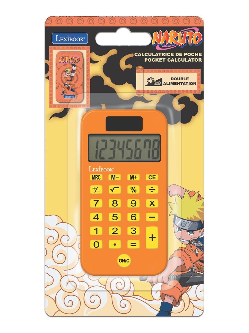 Naruto calculadora de bolsillo Naranja - Kiabi
