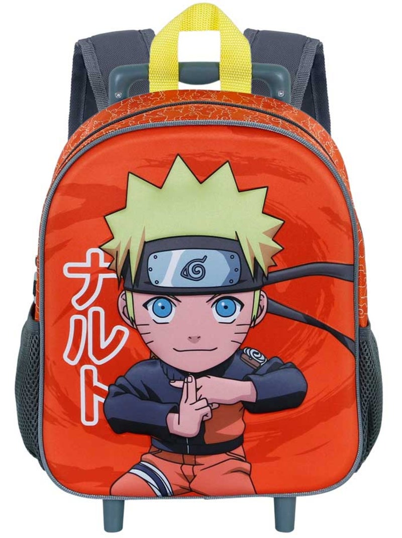Naruto Chikara Mochila 3D con Ruedas Pequeña, Multicolor Multicolor - Kiabi