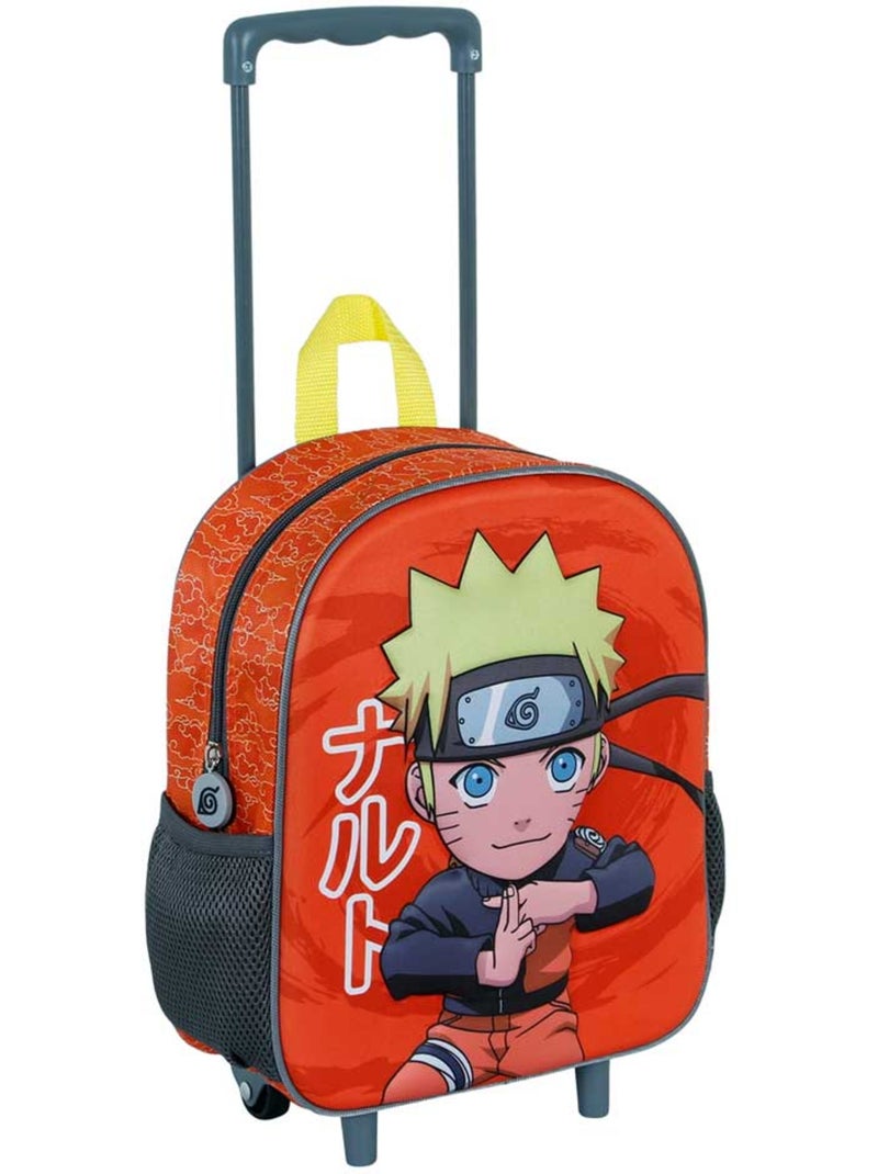 Naruto Chikara Mochila 3D con Ruedas Pequeña, Multicolor Multicolor - Kiabi