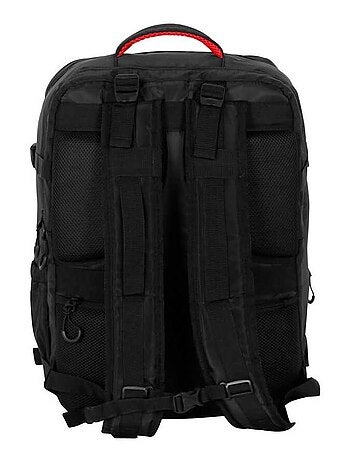 Naruto Clouds Mochila de Viaje Mercury Grande 47x23x33cm, Negro