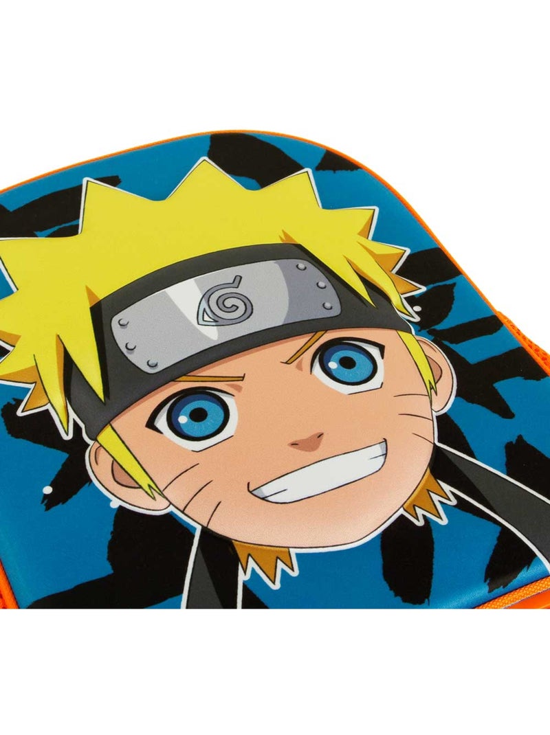Naruto Happy Mochila 3D con Ruedas Pequeña, Azul Azul - Kiabi