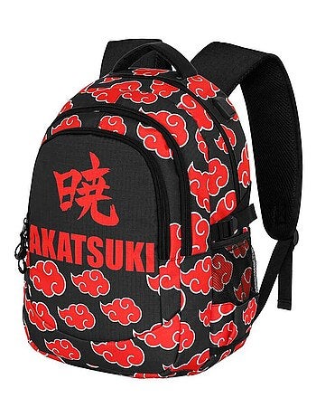 Naruto Kanji Mochila Running PLUS, Negro