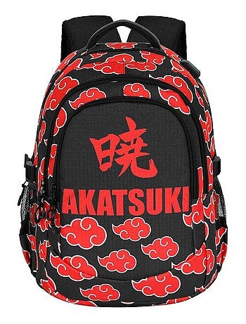 Naruto Kanji Mochila Running PLUS, Negro