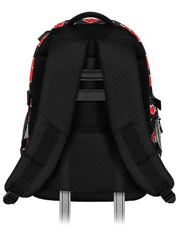 Naruto Kanji Mochila Running PLUS, Negro