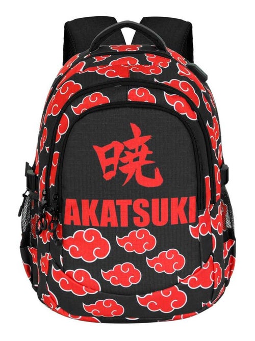 Naruto Kanji Mochila Running PLUS, Negro - Kiabi Naruto Kanji Mochila Running PLUS, Negro - Kiabi