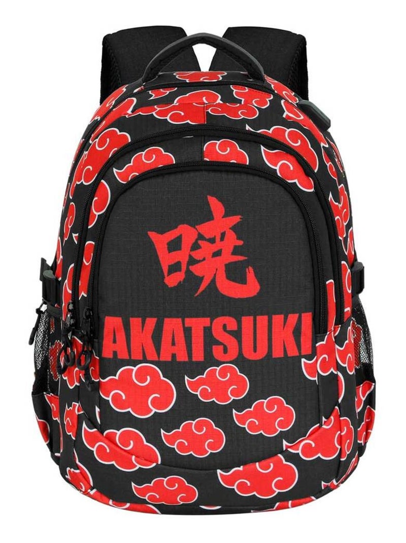 Naruto Kanji Mochila Running PLUS, Negro Negro - Kiabi