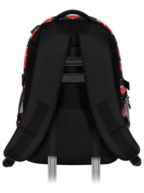Naruto Kanji Mochila Running PLUS, Negro - Kiabi Naruto Kanji Mochila Running PLUS, Negro - Kiabi