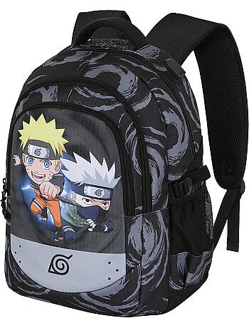 Naruto Kid Mochila Running PLUS, Gris