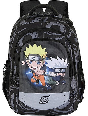 Naruto Kid Mochila Running PLUS, Gris