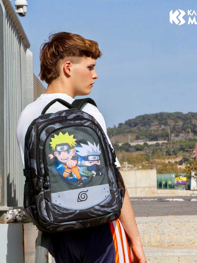 Naruto Kid Mochila Running PLUS, Gris Gris - Kiabi