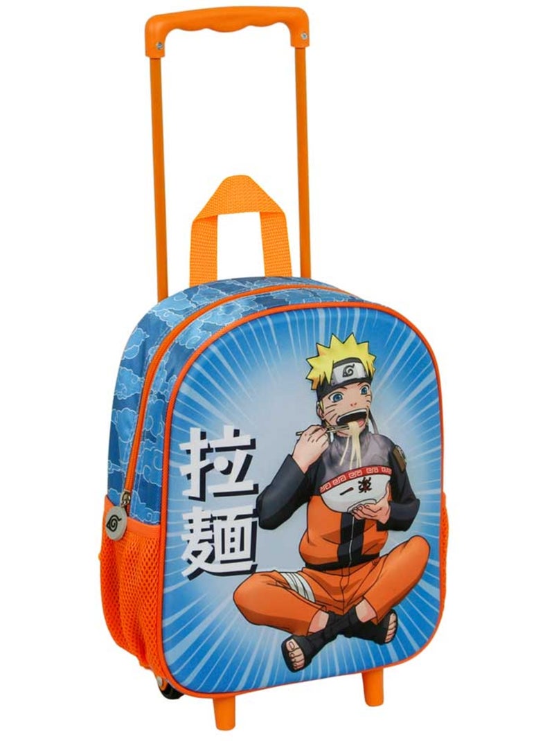 Naruto Ramen Mochila 3D con Ruedas Pequeña, Azul Azul - Kiabi