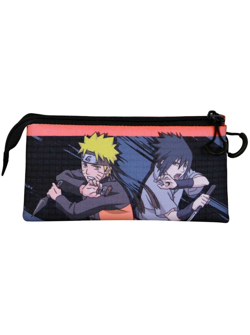 Naruto Shadow Estuche Portatodo Triple, Negro Negro - Kiabi