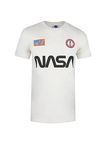 NASA - Camiseta Insignia de Algodón para Hombre