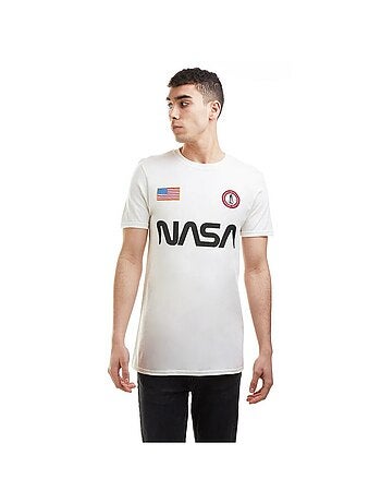 NASA - Camiseta Insignia de Algodón para Hombre