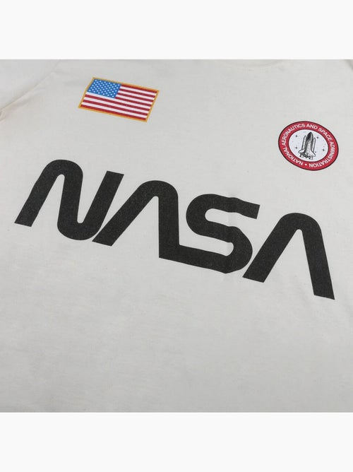 NASA - Camiseta Insignia de Algodón para Hombre - Kiabi NASA - Camiseta Insignia de Algodón para Hombre - Kiabi