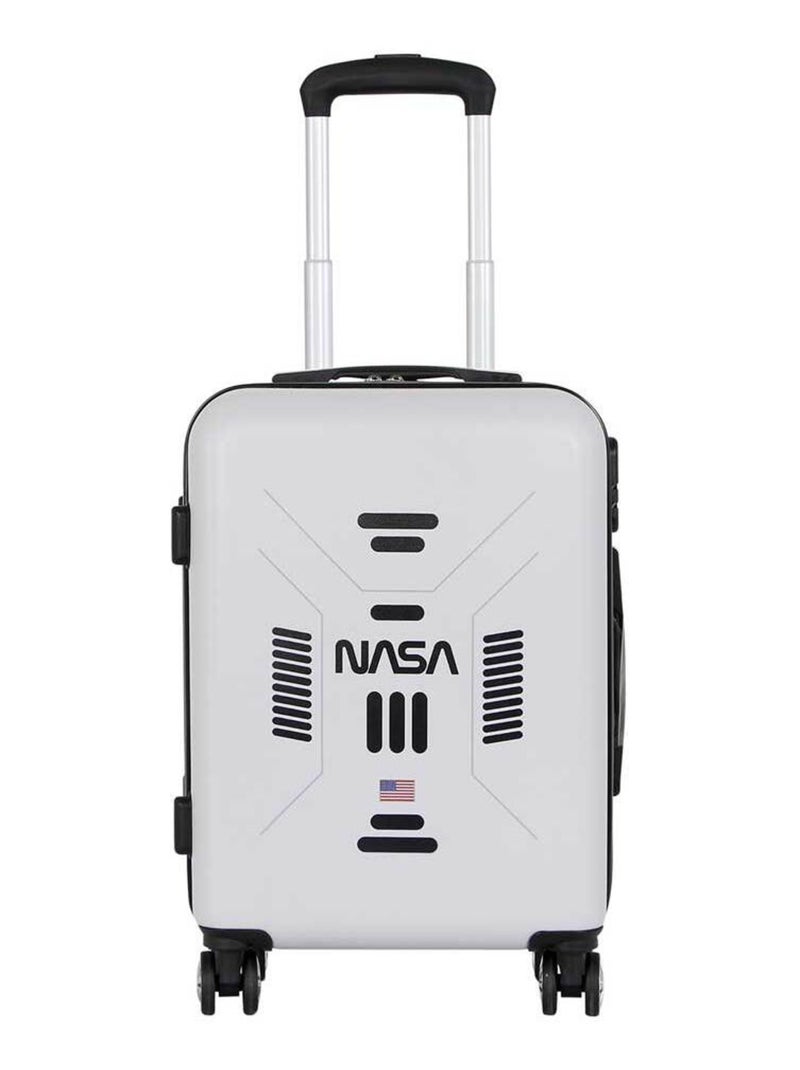 NASA Spaceship Maleta de Cabina ABS 4 Ruedas, Blanco Blanco - Kiabi